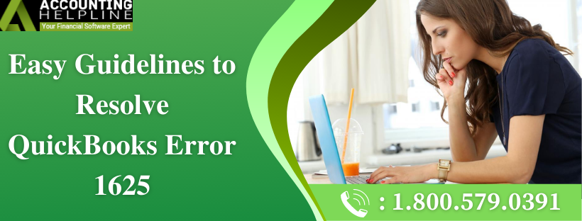 QuickBooks Error 1625