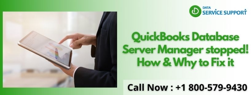 QuickBooks Database Server Manager stopped