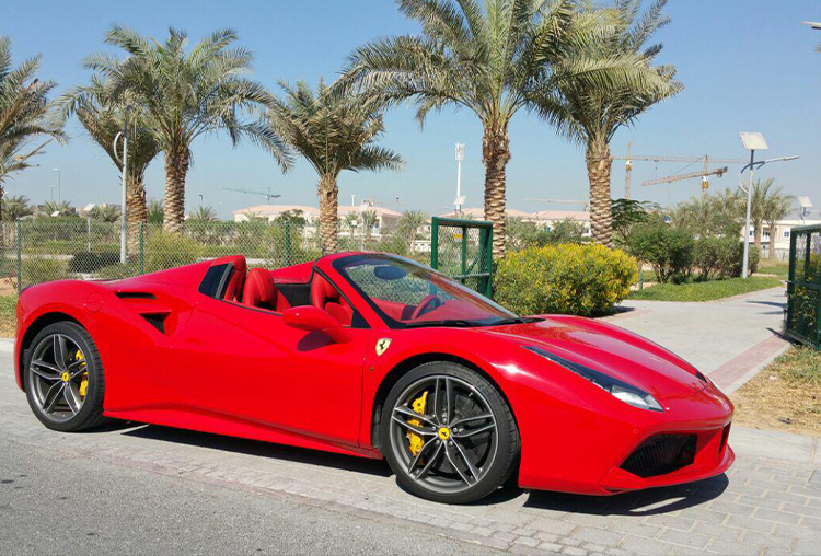 sports car for rent in dubai