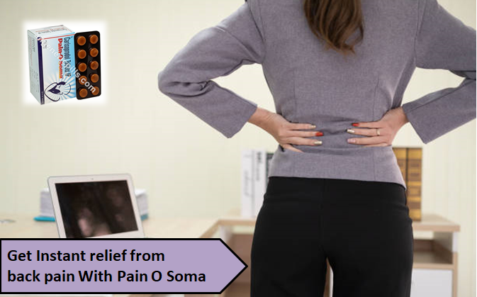 Get Instant relief from back pain With Pain O Soma