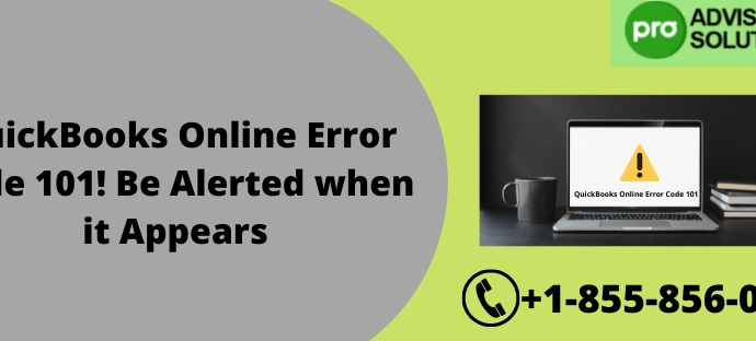 QuickBooks Online Error Code 101