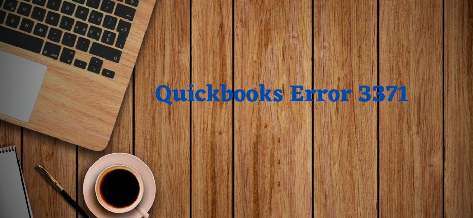 Quickbooks Error 3371