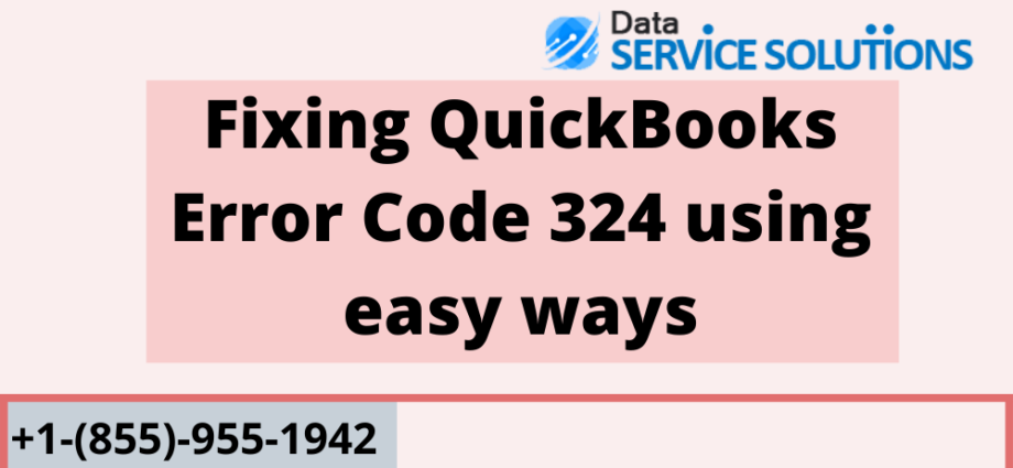 QuickBooks error code 324