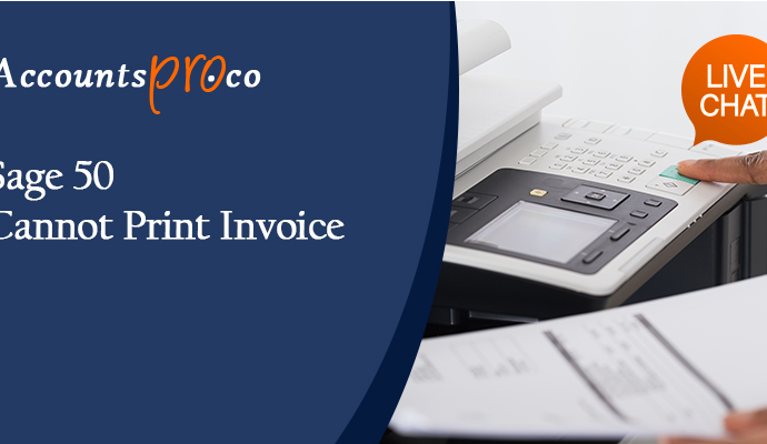 Sage 50 Cannot Print Invoice