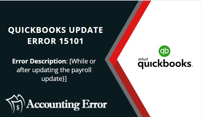 QuickBooks Update Error 15101