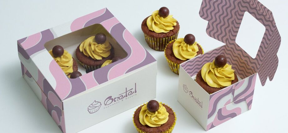 cupcake printed boxes