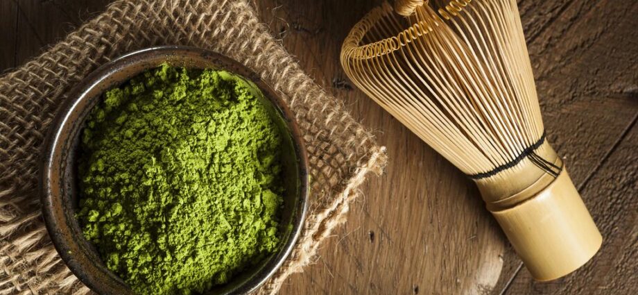 Matcha green powder