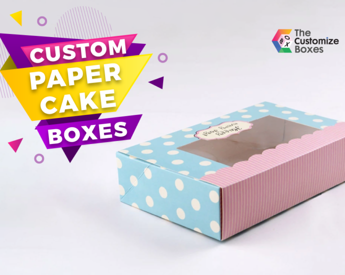 Custom Paper Cake Boxes