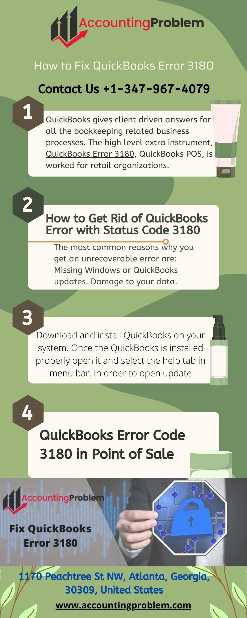 QuickBooks Error Code 3180 POS