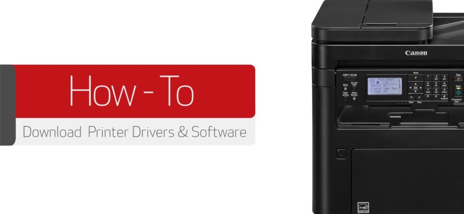 how to download canon printer driver