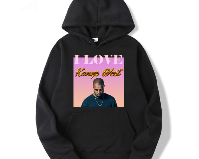 I Love Kanye West Poster Hoodie