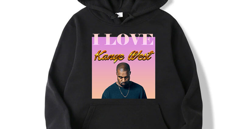 I Love Kanye West Poster Hoodie