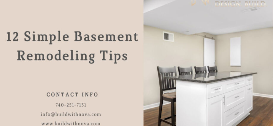 Columbus basement remodeling