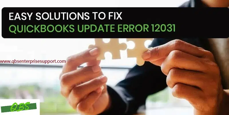 QuickBooks error 12031