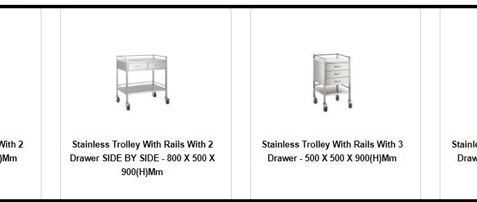 medical trolleys