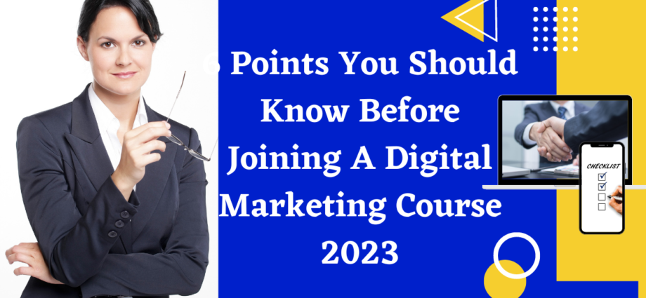 Digital Marketing Course