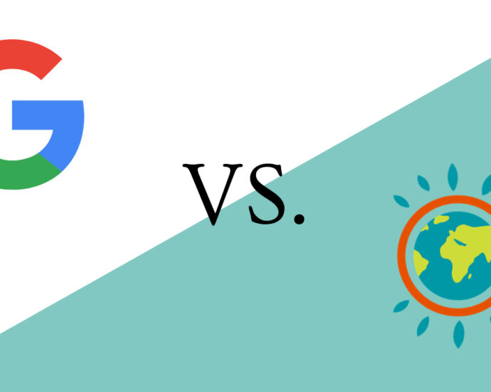 ecosia vs google