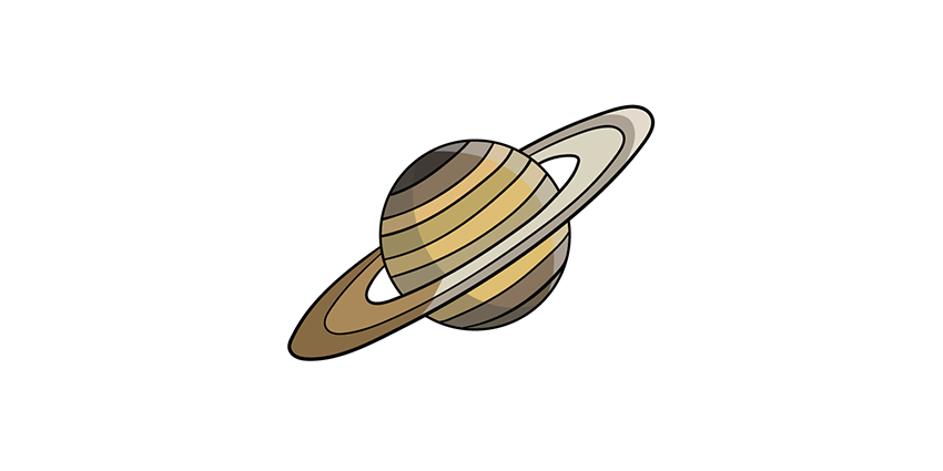 How to draw Saturn