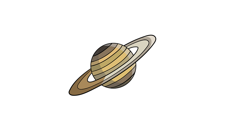 How to draw Saturn