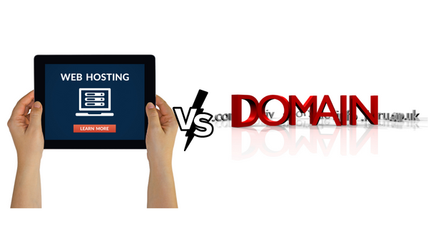 Difference between web hosting and domain hosting