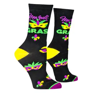 Mardi Gras fashion: How to style Mardi Gras socks