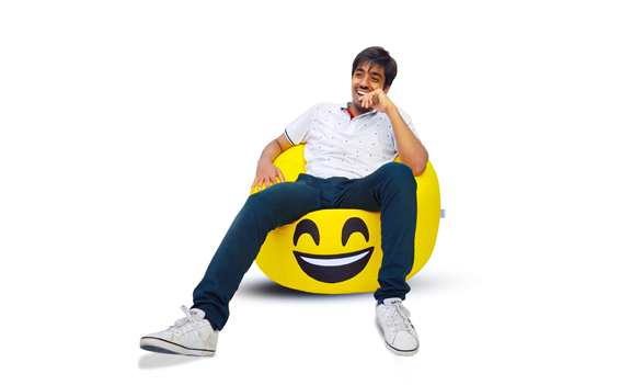 Smiley Face Bean Bag Online