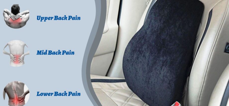 Car Lumbar Support Pillow