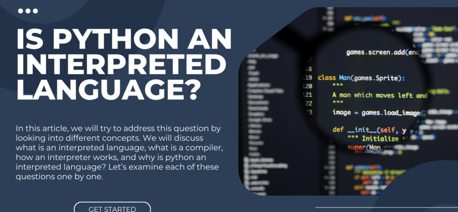 why python is interpreted language