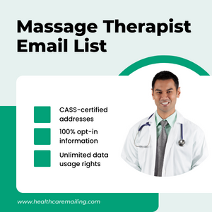 Massage Therapist Email List