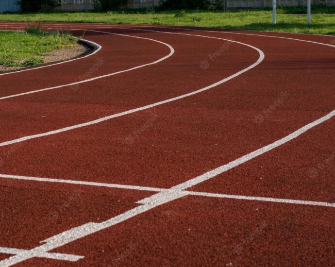 Rubber Running Track Flooring