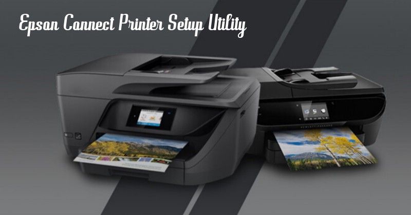 epson connect printer setup utility