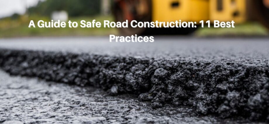 A Guide to Safe Road Construction 11 Best Practices