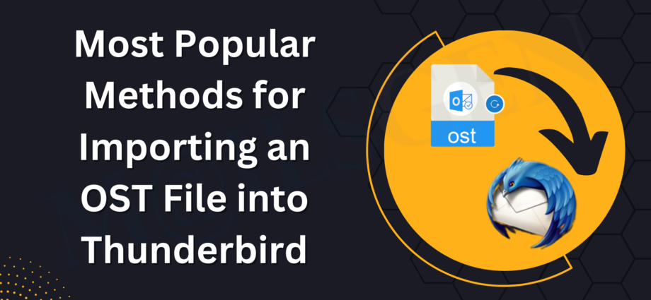 OST File into Thunderbird