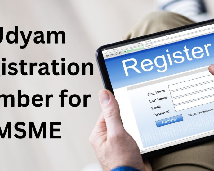 Udyam Registration Number for MSME
