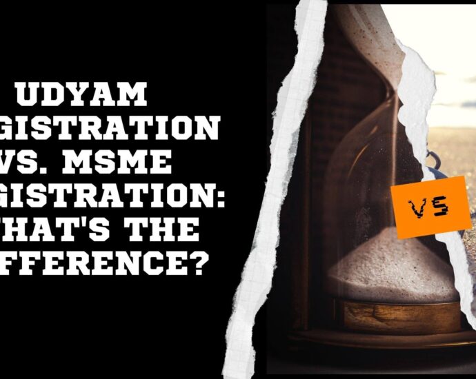 udyam registration vs msme registration