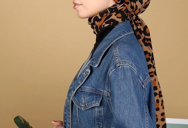 leopard print scarf