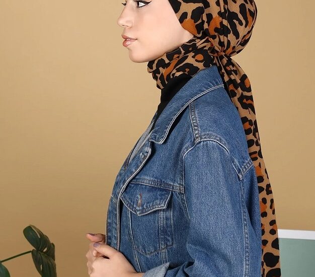 leopard print scarf