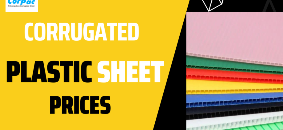 corrugated plastic sheet price