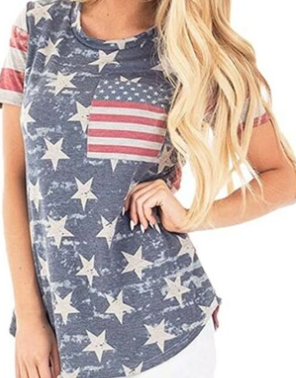 Show Your Patriotic Side With These Stylish American Flag Shirts